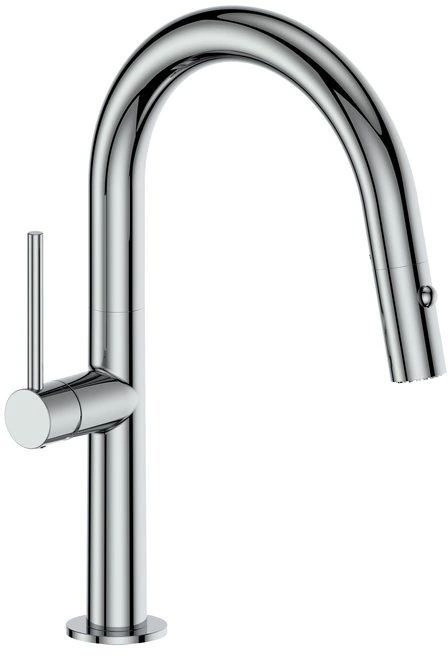 ZLINE Voltaire Chrome Pull Down Single Handle Kitchen Faucet-0
