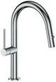 ZLINE Voltaire Chrome Pull Down Single Handle Kitchen Faucet-0