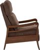 Best® Home Furnishings Customizable Ryberson Leather Power High Leg Recliner with Dark Walnut Legs-3