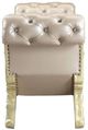 ACME Furniture Vatican Champagne Silver/Light Gold Bench-3