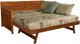 Kodiak Furniture Marisa Takara Rain/Weathered Brown Twin Daybed with Mattress and Pop Up -0