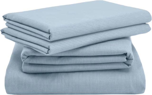 Tempur-Pedic® ProAir™ 4-Piece Sleepy Blue Cotton/TENCEL™ Lyocell California King Sheet Set-0