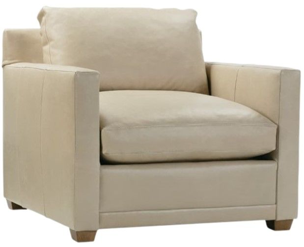 Rowe® Customizable Sylvie Leather Chair-0