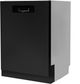 Blomberg® 24" Black Built In Dishwasher-2