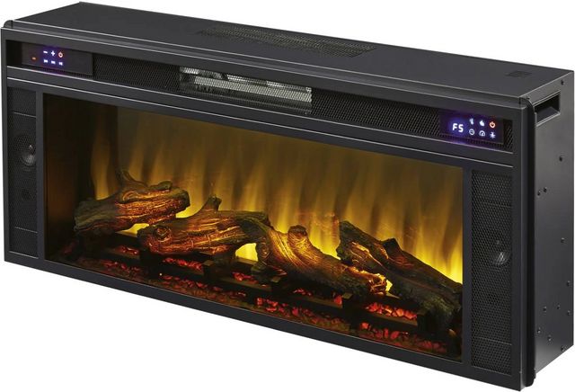 Signature Design by Ashley® Entertainment Accessories Black Fireplace Insert-4