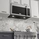 ZLINE 1.5 Cu. Ft. Black Stainless Steel Over The Range Microwave -3