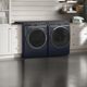 GE® Sapphire Blue Front Load Laundry Pair-5