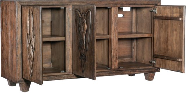 Hooker® Furniture Commerce and Market Safari Medium Wood Credenza-4