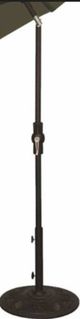 NorthCape 7.5' Canvas Spa Push Button Tilt Umbrella-1