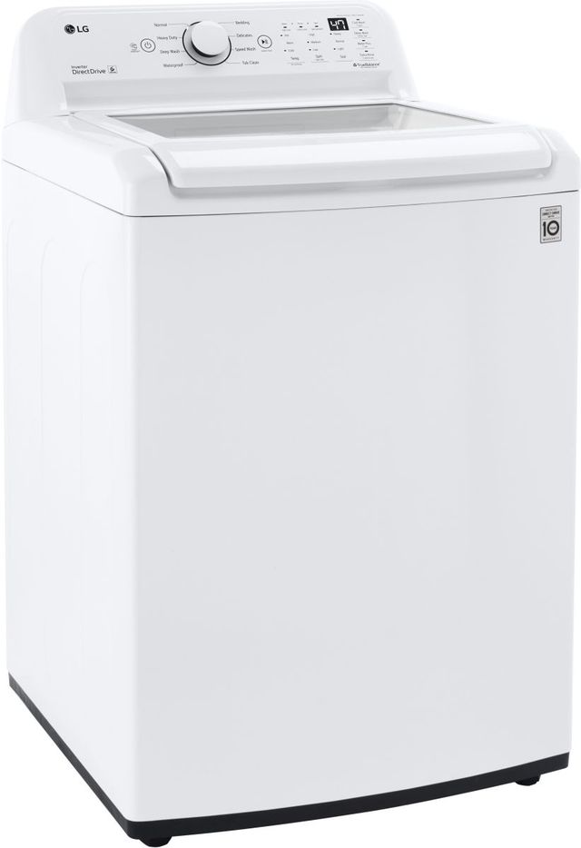 LG White Top Load Washer & Gas Dryer Laundry Pair-4