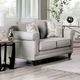 Furniture of America® Kacey Light Gray Loveseat-0