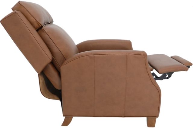 BarcaLounger® Nixon Dobbs Saddle Leather Manual Recliner-1