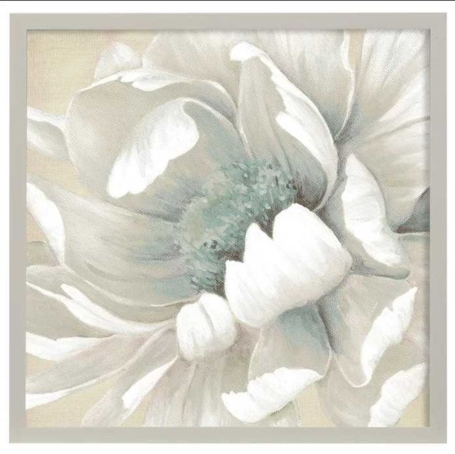 Stylecraft Winter Blooms II Beige Wall Art-0