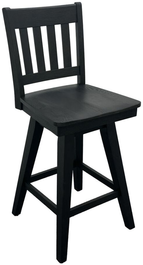 Intercon Black Barstool-0