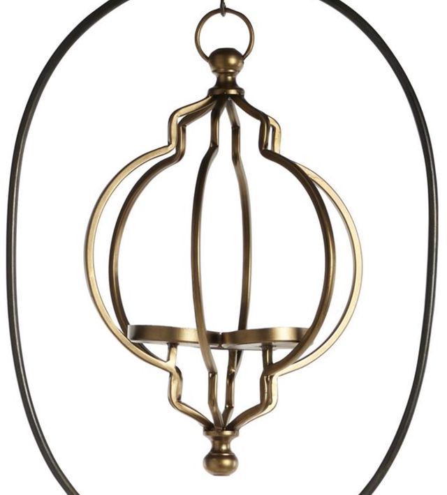 Deco Marche Black Floor Candle Lantern-1