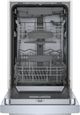 Bosch® 800 Series 18" Stainless Steel Front Control Built In Dishwasher-1