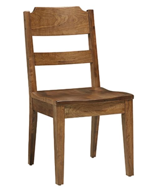 LM Co Home By Vaughan-Bassett Crafted Cherry by Ben & Erin Napier Medium Cherry Ladderback Side Chair-2