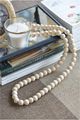 A & B Home Dia Beige Pine Sphere Beads Decorative Object-4