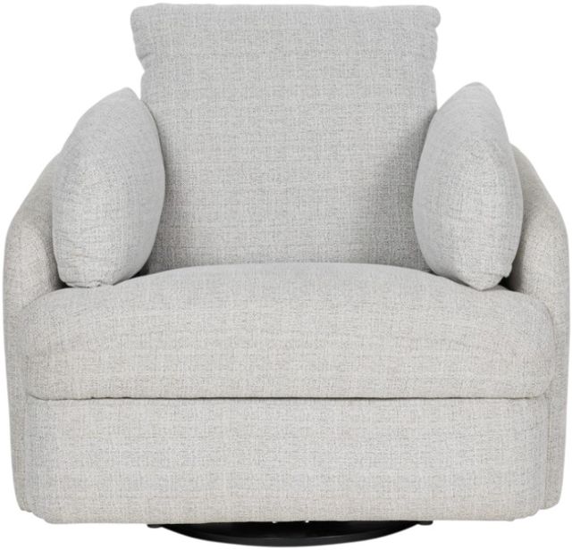 Signature Design by Ashley® Alainmont Stone Power Swivel Recliner-2