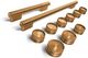 KitchenAid® 48" Bronze Commercial-Style Dual Fuel Range Handle and Knob Kit-0
