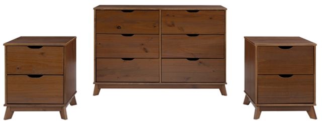 Powell® Portix 3-Piece Walnut Closet Storage Set-0