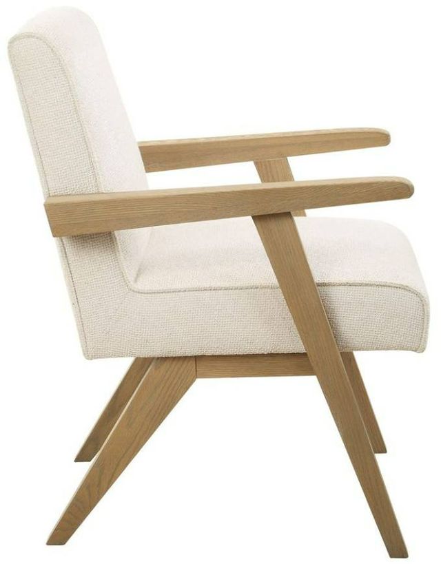 Uttermost® Blakely Oak/Snow Dining Arm Chair-4
