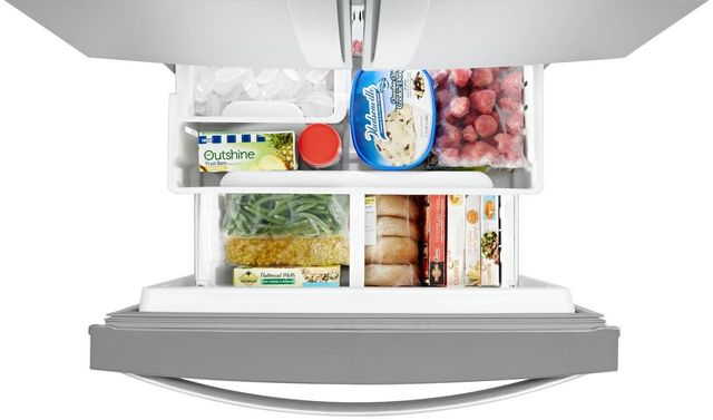 Whirlpool® 30 in. 19.0 Cu. Ft. Fingerprint Resistant Stainless Steel French Door Refrigerator-3