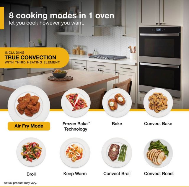 Whirlpool® 27" Fingerprint Resistant Stainless Steel Double Electric Wall Oven-2