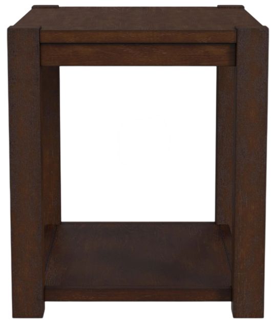 Flexsteel® Boulder Brown End Table-1