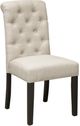Brassex Inc. Tinga 2-Piece Beige/Black Side Chair Set-0