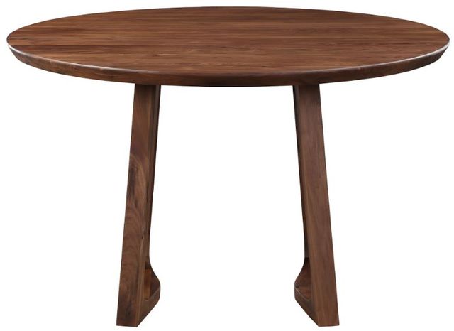 Moe's Home Collection Silas Walnut Round Dining Table-1