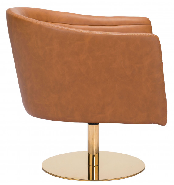 Zuo® Modern Justin Brown Chair-1