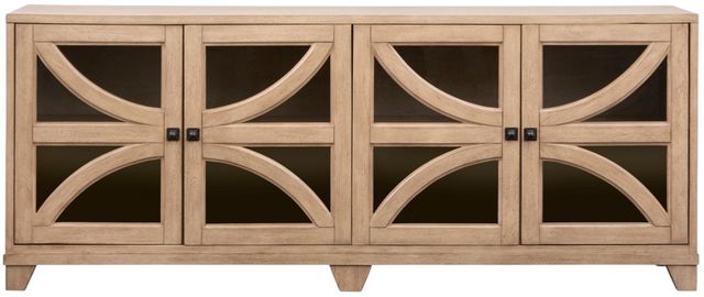 Magnussen Home® Coventry Honey Maple Console Sofa Table-2