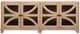 Magnussen Home® Coventry Honey Maple Console Sofa Table-2