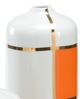 Wildwood Lamps Massaro Orange/White Canister-1