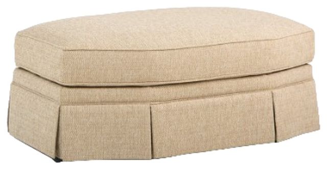 Smith Brothers Customizable 5000 Fabric Angular Ottoman-0