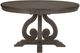 Mazin Furniture Toulon Oak Round Dining Table-1