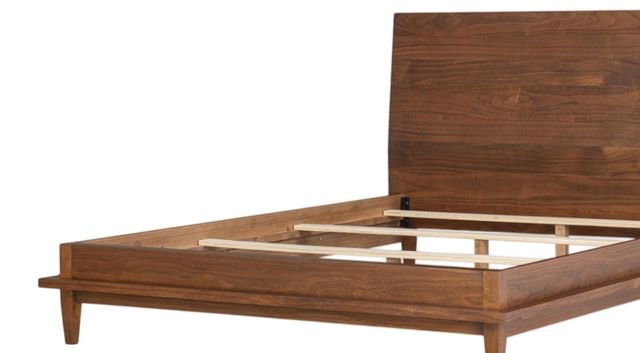 Legacy Kids Teen Fletcher Warm Amber Queen Youth Platform Panel Bed-1
