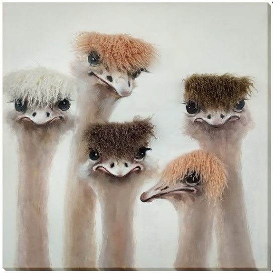 Classy Living Contemplative Feathered Expressions Wall Art-0