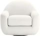 TOV Furniture Tiago Cream Swivel Accent Chair-3