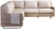 Flexsteel® Vista 5-Piece Cast Ash/Warm Gray Wicker Outdoor Sectional-1