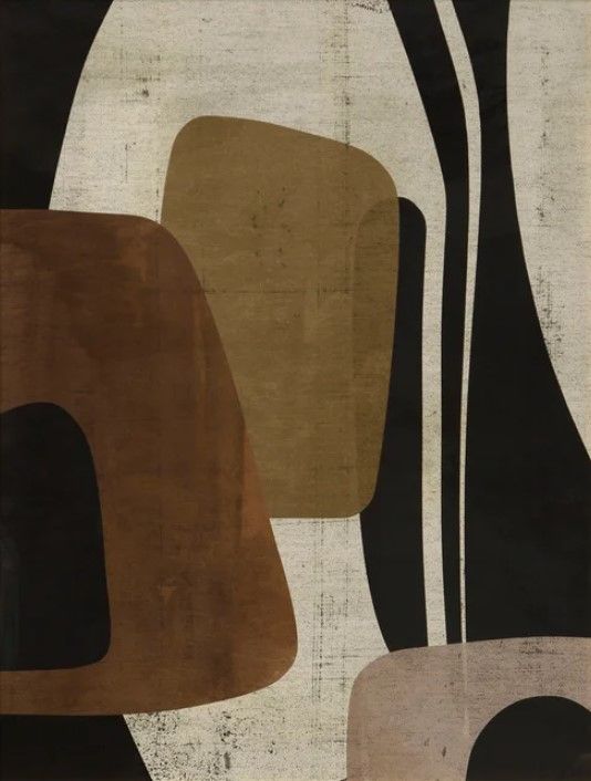 StyleCraft Black and Brown Wall Art-1