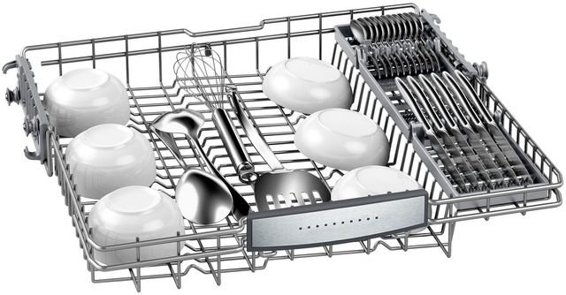Bosch® 800 Series 24" Stainless Steel Top Control Built In Dishwasher-2