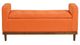 Mazin Furniture Brigitte Orange Lift Top Storage Bench-1