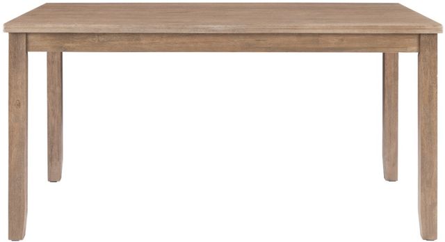 Linon Jordan Gray Wash Dining Table-2