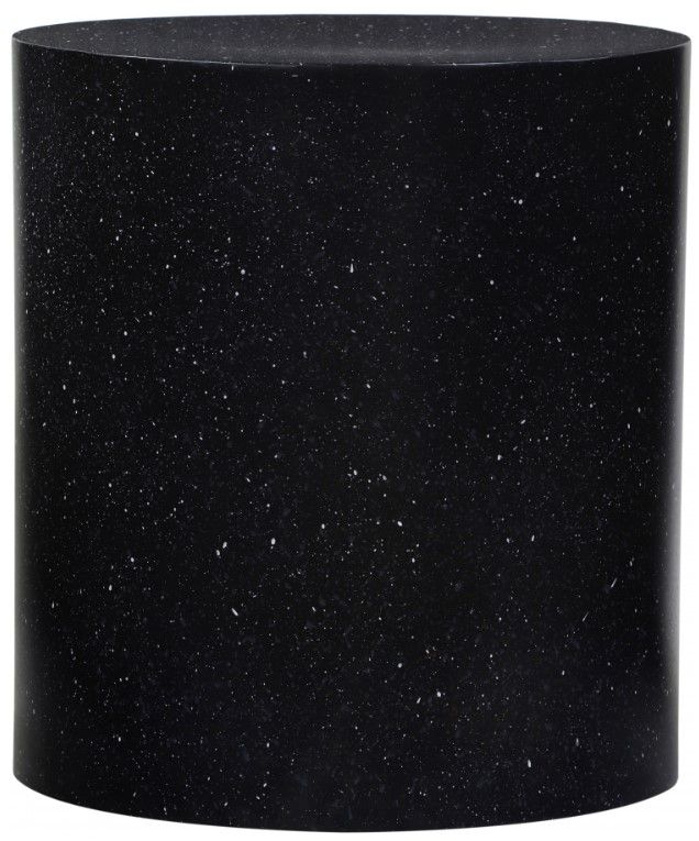 Meridian Furniture Terrazo Black End Table-1