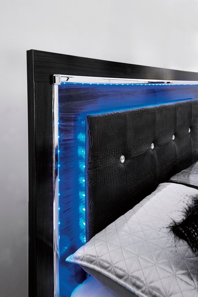 Signature Design by Ashley® Kaydell Black King/California King Upholstered Panel Headboard-3