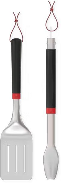 Weber® 2 Piece Grill Tools Set with Spatula and Tongs-0