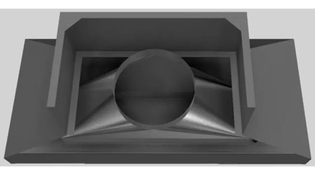 Vent-A-Hood® 54" Gunsmoke Euro-Style Wall Mounted Range Hood-2