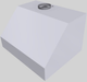 Vent-A-Hood® 30" White Wall Mounted Range Hood-3